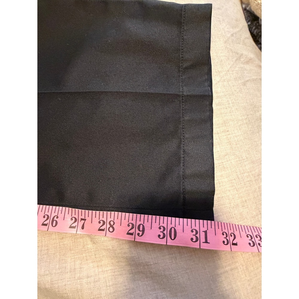 Jos. A. Bank Traveler's Collection Mens 32x32 Black Tailored Fit Chino Pants - Picture 5 of 7